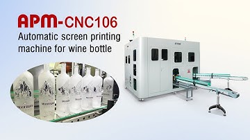 Why CNC106 is the Best for Irregular Bottles |  8 Color Screen Printing Demo