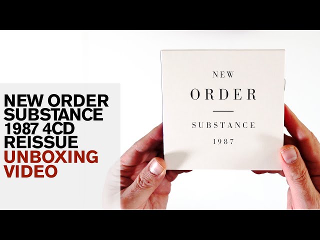 New Order / Substance 1987 4CD reissue unboxing video - YouTube