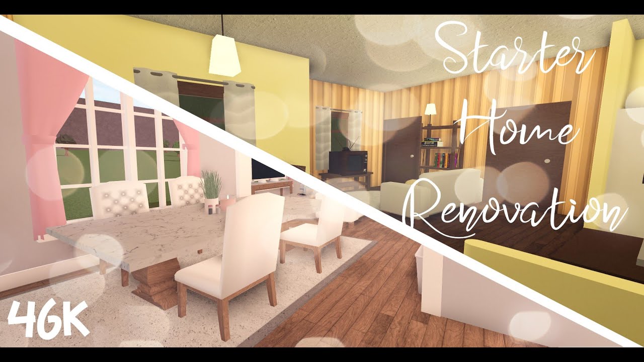 Roblox Bloxburg Starter House Renovation