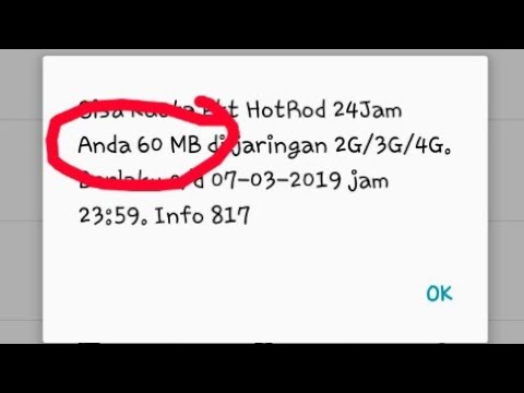 Cara Cek Kuota Internet XL (Tanpa Aplikasi). 