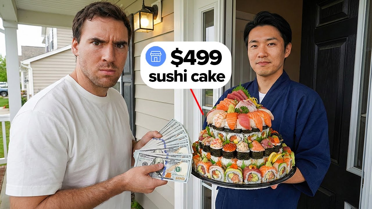 Я попробовал дорогую еду на Facebook.