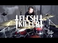 Fleshkiller  awaken drum playthrough  andreas sjen