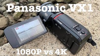 Panasonic VX1 1080P vs 4K