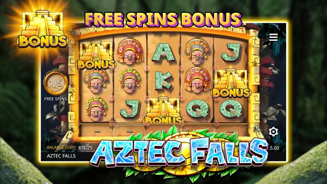 Aztec Falls Online Slot from Microgaming - YouTube
