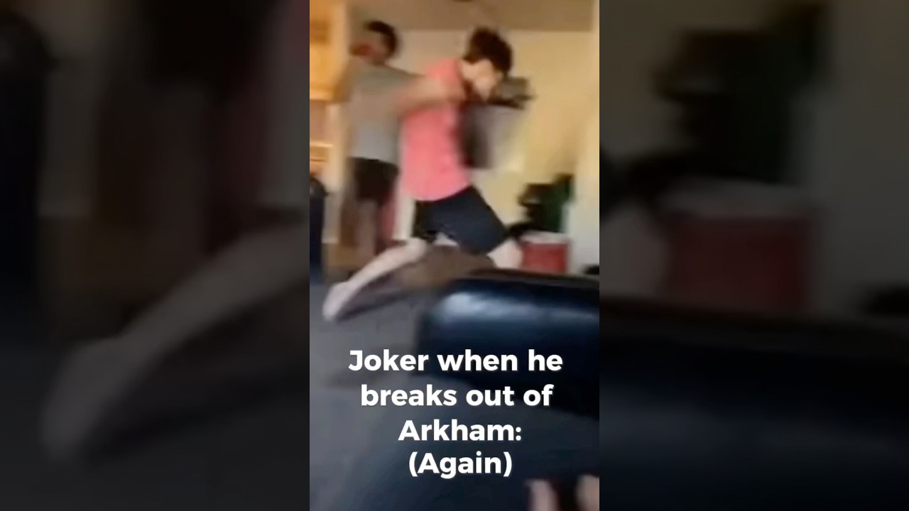 Joker breaking out of Arkham for the 184th time this week: