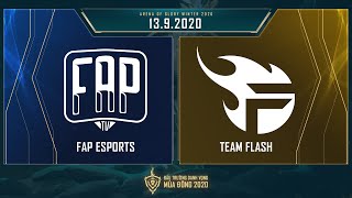 FAP Esports vs Team Flash | FAP vs FL - Vòng 7 ngày 2 [13.09.2020] - ĐTDV mùa Đông 2020