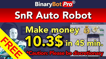 Binary Bot Pro | SnR Auto Robot (2021)