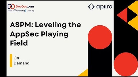 ASPM: Leveling the AppSec Playing Field