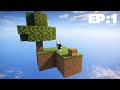 From Dirt to Empire Begins… Skyblock Survival(EP:1)
