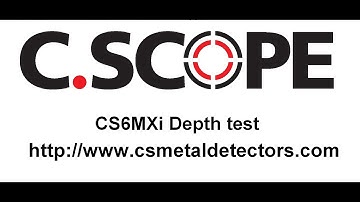 C.Scope CS6MXi 11x14" 2D search head depth test