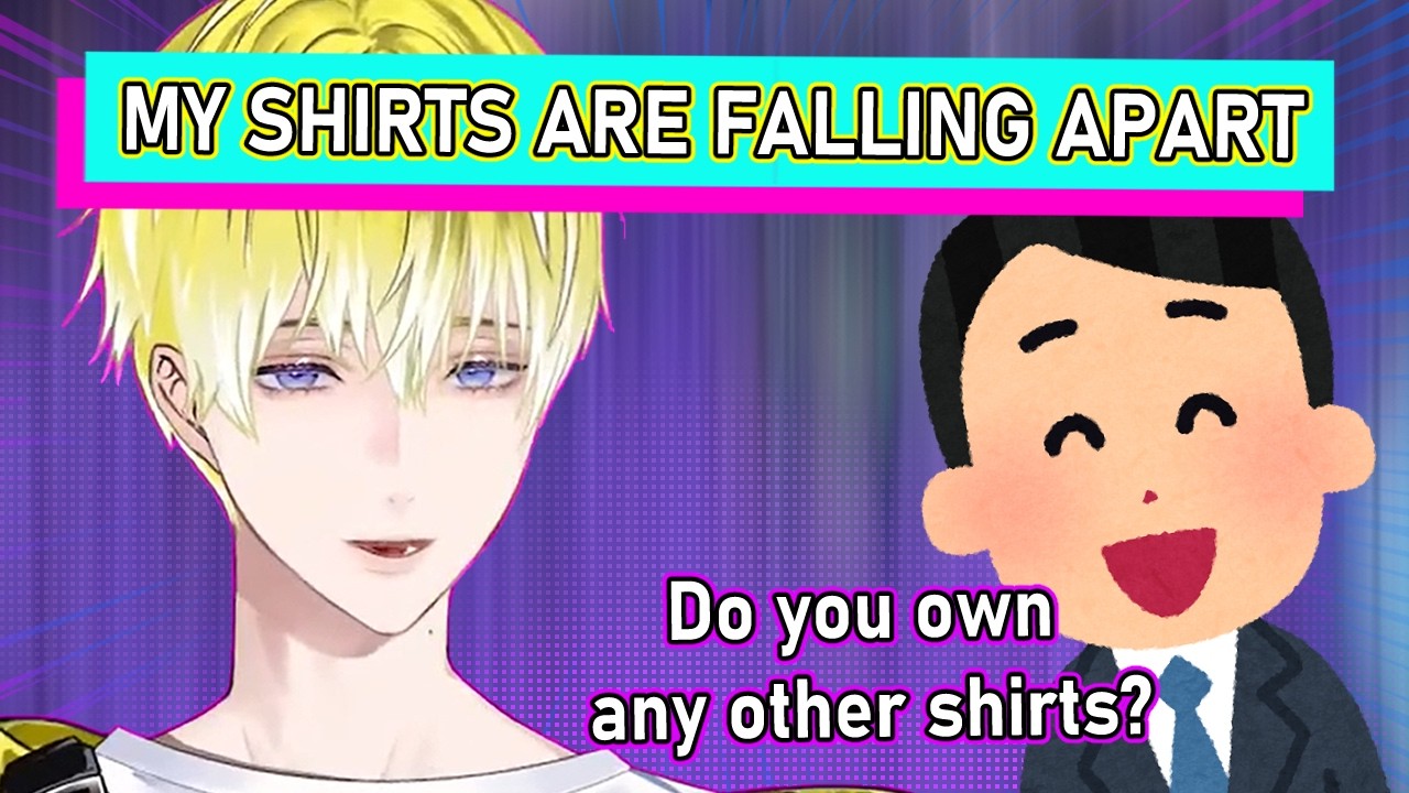Sonny only buys clothes twice a year