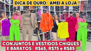 😍DESCOBRI A FONTE / CONJUNTOS E VESTIDOS LINDOS MUITO BARATOS NA 44 / TUDO POR R$65, R$75 e R$85