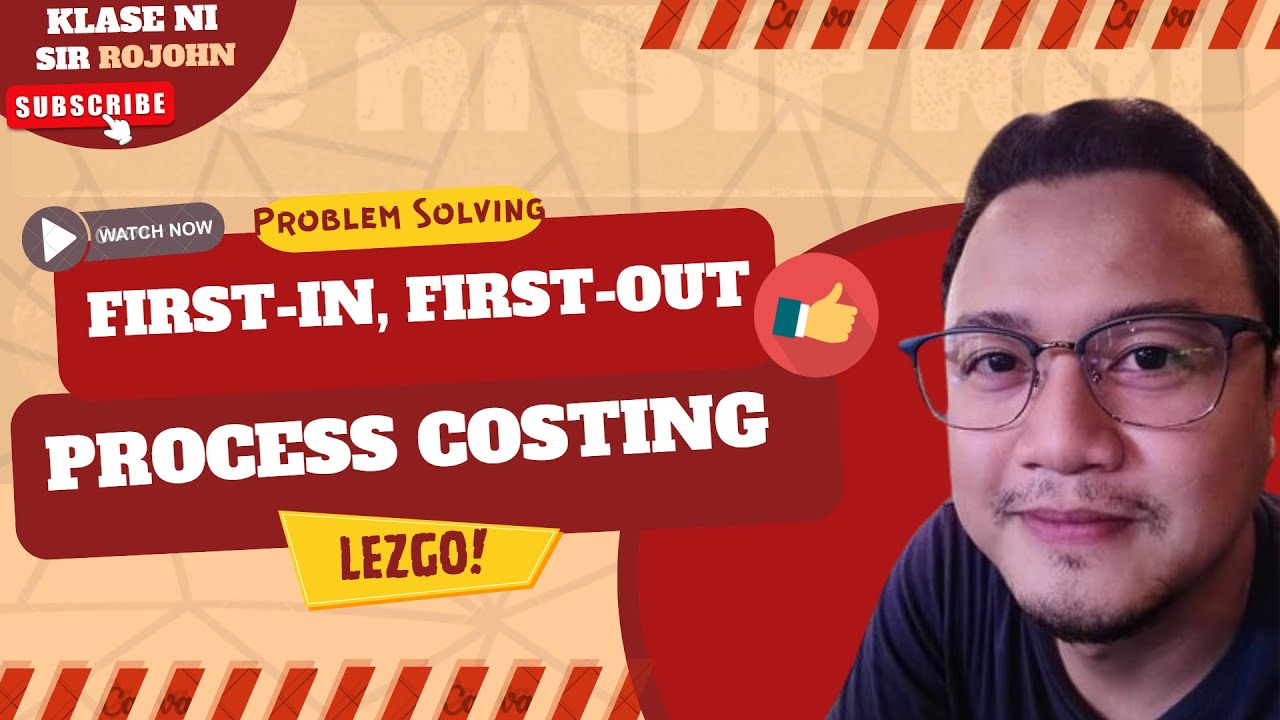Process Costing Problem - First-In, First-Out (FIFO) Costing System ...