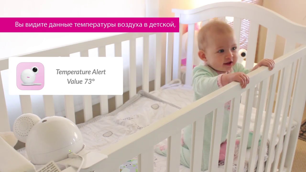 Беспроводная видеоняня iBaby Monitor M7 - обзор функций - YouTube