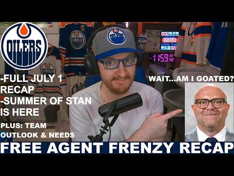 Oilers News update! | July 1st recap | Stan Bowman is COOKING