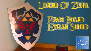 Legend of Zelda Hylian Shield | Foamboard project