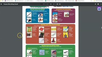Training: Intro to Writing Supports for Students