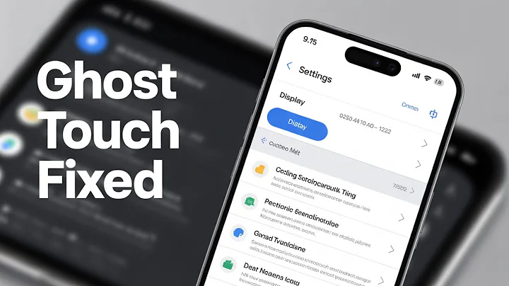 Easy Way to Fix Ghost Touch on Android!