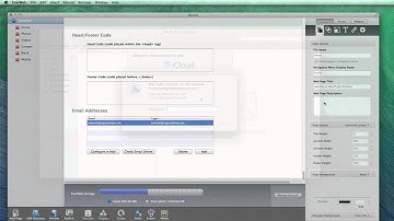 Setting Up Email Addresses In EverWeb