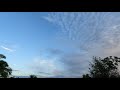 2 Hours of a Humid Day&#39;s Evening Sky in 52 Seconds