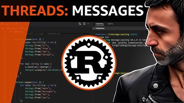 Rust Concurrency and Parallelism - Message Passing in Rust -  Full Crash Rust Tutorial for Beginners