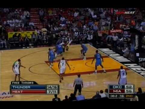 Dywane Wade Complete Highlights vs Thunder 38 Points Game 06/12/08