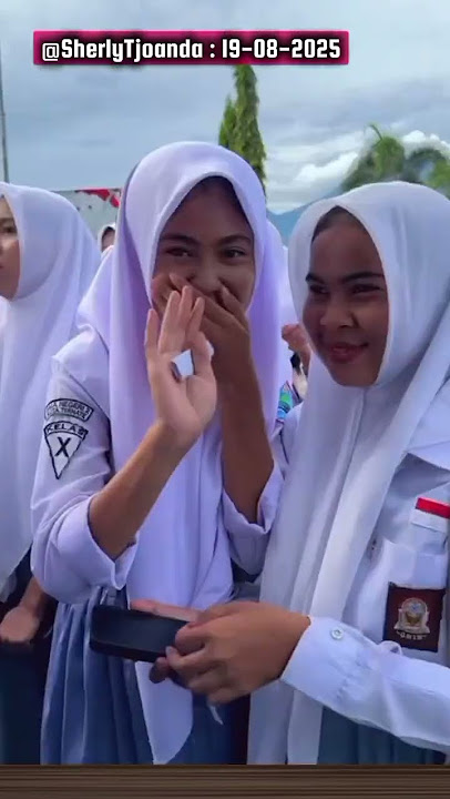 Di SMA Negeri 2 Kota Ternate | Sherly Tjoanda | #sherlytjoanda #sherlylaos #new #shorts