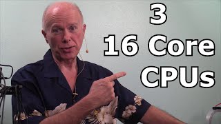 16 Core CPU Comparison - Intel vs AMD - i9-12900K, 5950X and 3955WX