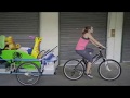 DIY Bicycle Tow Cart - Maker Pipe - Build Anything Out Of Inexpensive EMT Conduit