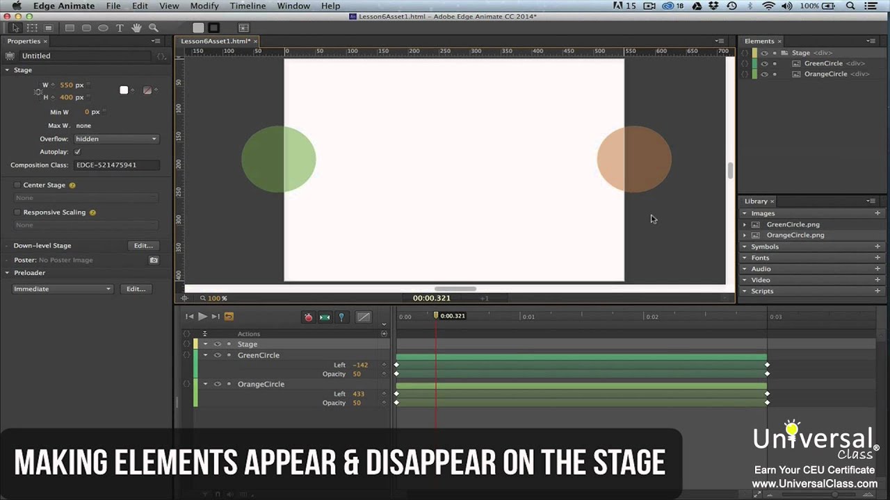 Creating Animation in Adobe Edge Animate - YouTube
