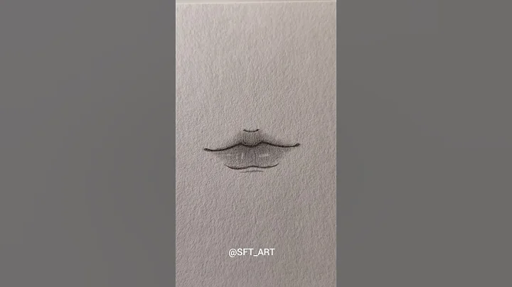 How to draw lips ✨ #art #drawing #tutorial #lips #shorts thumbnail