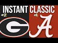 Full Game 2 Georgia Vs 4 Alabama 2024 Instant Classic Full Game 2 Georgia Vs 4 Alabama 2024 Instant Classic