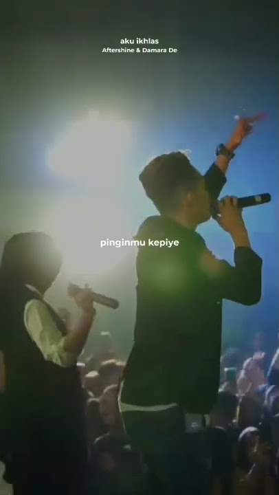 story wa aku ikhlas aftershine ft damara de