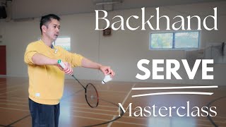 Badminton Backhand Serve: Step-by-Step Beginner’s Guide to Doubles!🏸