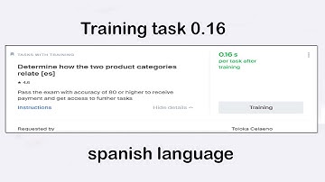 Determine how the two product categories relate [es] | training task 0.16 | Spanish language
