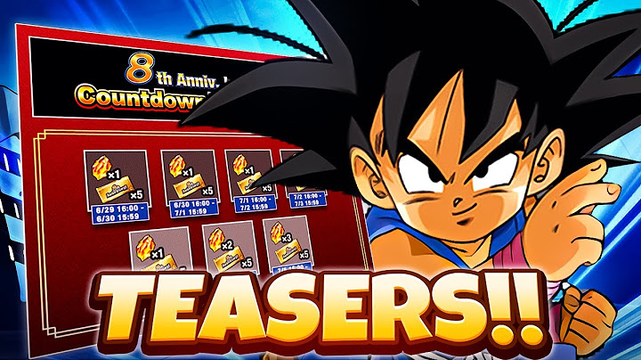 8TH ANNIVERSARY TEASER!!! JUNE 2023 GLOBAL PRODUCER'S LETTER! (DBZ: Dokkan Battle)