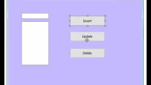 How to insert, update and delete items to access database in a listbox - vb.net