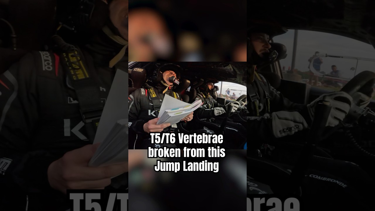 My Co-Driver BROKE his Back on this Jump!