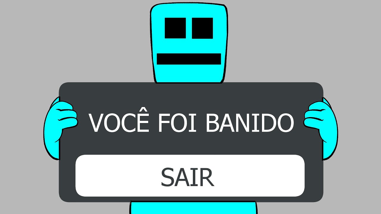 King  on X: fui banido do roblox kk que ridiculo o motivo '-'   / X