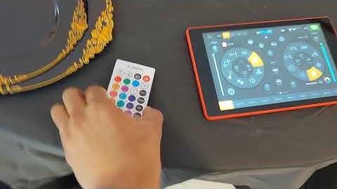 Birthday Ball Lighting 2: MyDMX Go and IR Remote