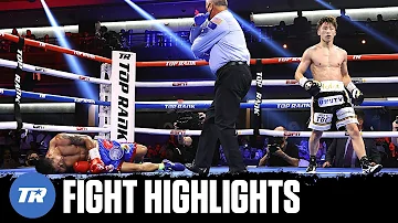 Naoya Inoue Highlight Reel Knockout Of Michael Dasmarinas 3 Knockdowns In 3 Rds FIGHT HIGHLIGHTS 