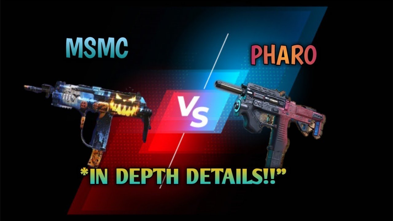 MSMC vs PHARO which is the better SMG?!you will be SHOCKED!!/COD MOBILE√EXOTICGAMING