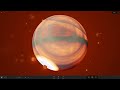 Universe Sandbox - 12 subscriber special video #2 - Planet crash #2 - If Jupiter grows to a star?