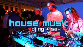 House Music \u0026 Live sax | Mniam Collective \u0026 Alesax @ Night of Culture