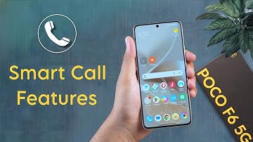 Poco F6 Call Settings, How to Enable Smart Calling Poco F6 Pro