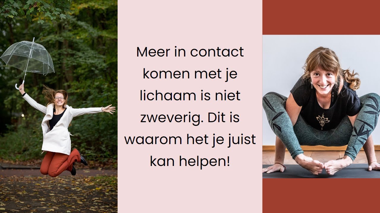 Meer in contact komen met je lichaam is niet zweverig. Dit is waarom