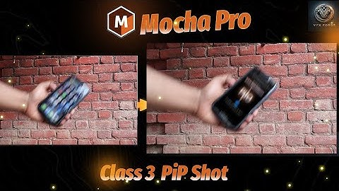 Full Complete Course for Mocha Pro | Class 3| Advanced PIP SHOT | BY VFXFORGE