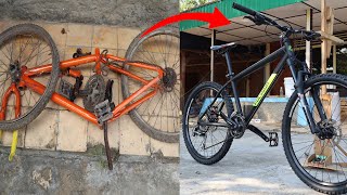 : BIKE RESTORATION FROM OLD POLYGON BICYCLE