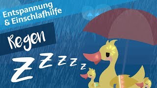 60 Min. Regengeräusche zum Einschlafen - Einschlafhilfe für Babys, Kinder & Erwachsene | MoupMoup