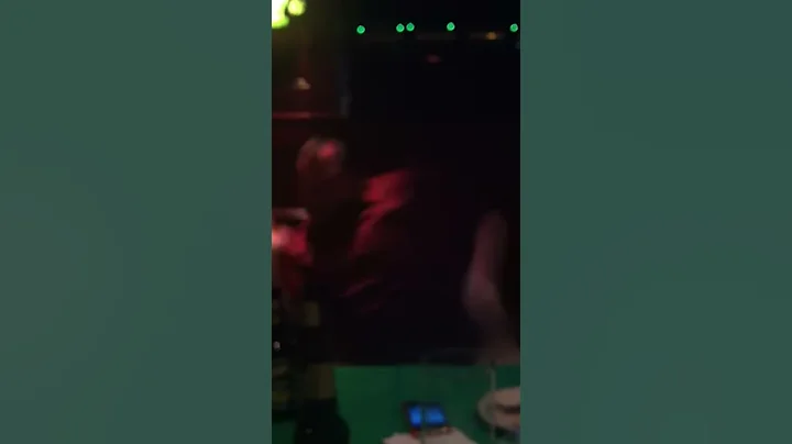 Dancing at the bar